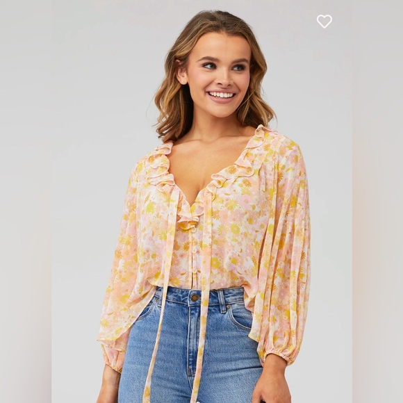 Size XS For Love and Lemons blouse - Picture 1 of 4